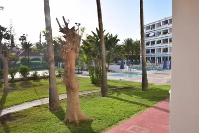 Jardín al aire libre en Apartamento acogedor cerca del Centro Comercial Yumbo