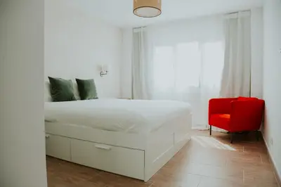 Cama o camas de una habitación en Ocean Playa Puerto Rico Ocean Wiew Wi-Fi