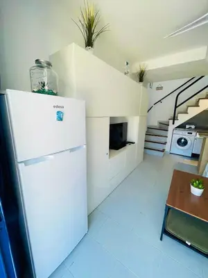 Una cocina o zona de cocina en Maspalomas Casa Bienvenida No1