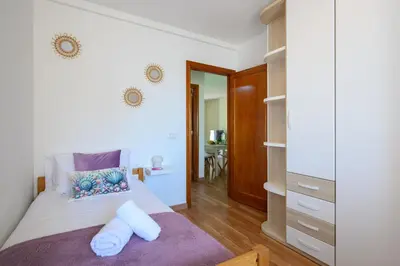 Cama o camas de una habitación en Casa Emma