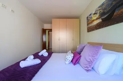 Cama o camas de una habitación en Casa Emma