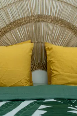 Cama o camas de una habitación en Casita Palmera Las Canteras