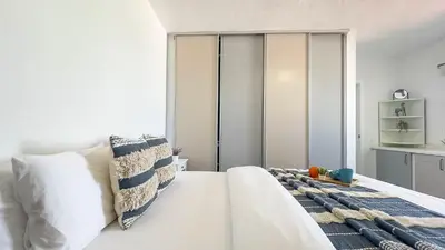 Cama o camas de una habitación en Caideros Sunset