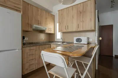 Una cocina o zona de cocina en Hierro Beach Studio
