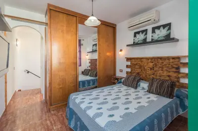 Cama o camas de una habitación en Lightbooking Dunaflor Verde Piscina Maspalomas