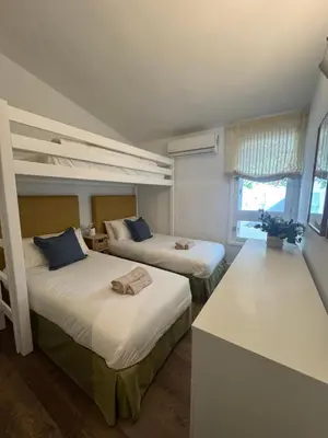 Cama o camas de una habitación en Oasis Ancla 4