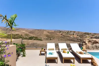 Paisaje cerca de esta villa