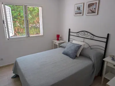 Cama o camas de una habitación en Emma & Carol Luz Canaria