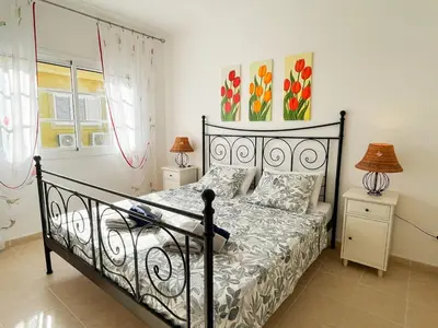 Cama o camas de una habitación en Stunning Villa in Meloneras, Maspalomas