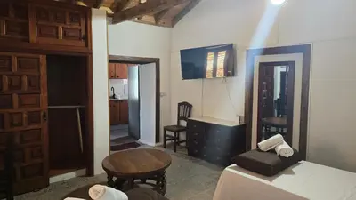 Una televisión o centro de entretenimiento en Los Frailes 28