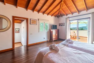 Cama o camas de una habitación en Vista Osorio