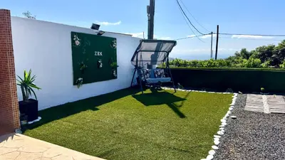 Jardín al aire libre en Joha's Zen