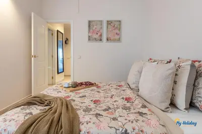 Cama o camas de una habitación en Villa Victoria 19