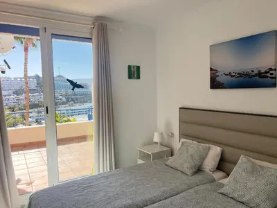 Cama o camas de una habitación en Toni LuXx Suite Monte Golf