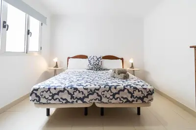 Cama o camas de una habitación en Sagasta Canteras Apartment