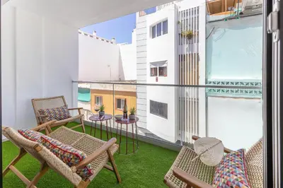Un balcón o terraza de Estrella de Occidente by VillaGranCanaria