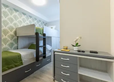 Cama o camas de una habitación en Estrella de Occidente by VillaGranCanaria
