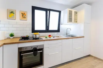 Una cocina o zona de cocina en Mar de Luz by VillaGranCanaria
