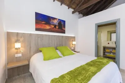 Cama o camas de una habitación en Casa Mica
