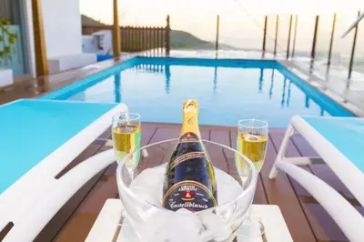 Piscina en o cerca de Casa Mica