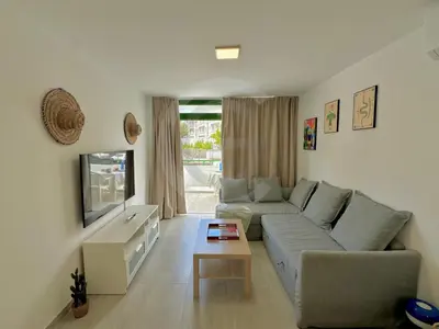 Zona de estar de Serenity Suite Playa del Ingles