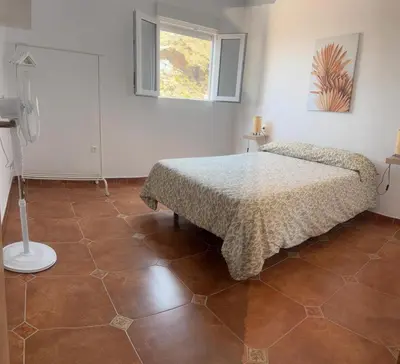 Cama o camas de una habitación en Paraiso de Anaga