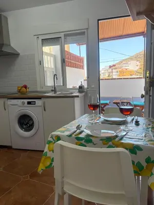 Una cocina o zona de cocina en Paraiso de Anaga