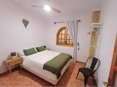 Cama o camas de una habitación en Guesthouse El arca de Noé