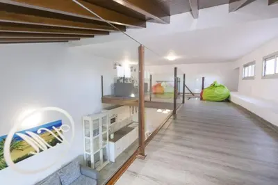 Cama o camas de una habitación en Casa Mica naturaleza y relax