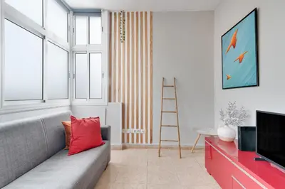 Zona de estar de Home2Book Charming Rooftop Vibes Apartment