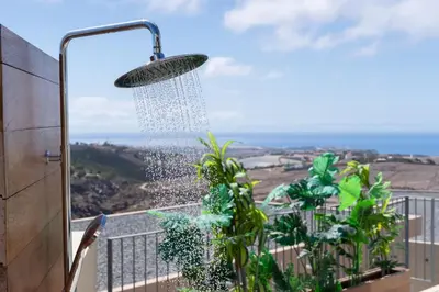 Paisaje cerca de esta villa