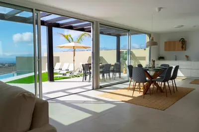 Paisaje cerca de esta villa