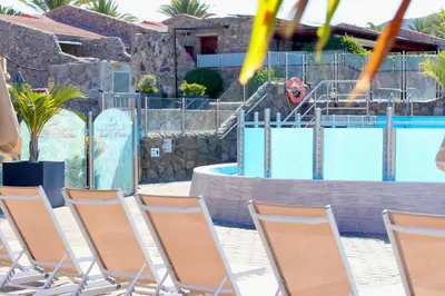 Piscina en o cerca de CASA BLISS - LUXURY VILLA 3 BEDROOMS TAURO GOLF Wifi MOGAN