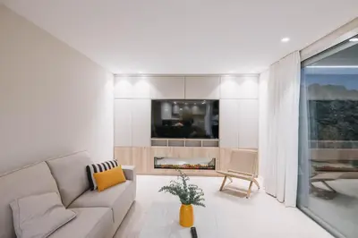 Zona de estar de Salobre Homes