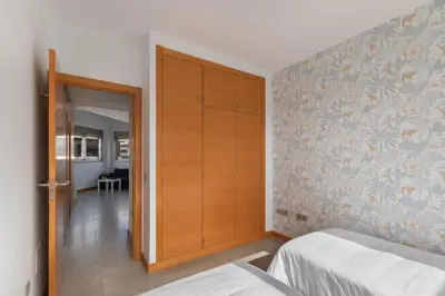 Cama o camas de una habitación en VCV Apartamento FM