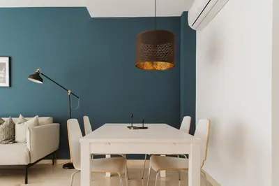 Zona de estar de Cozy 2-bedroom Apartment by KalmaCanaria