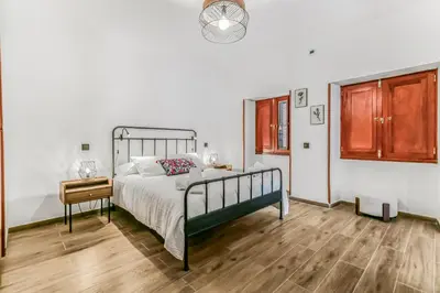 Cama o camas de una habitación en Agaete Modern Holiday Home