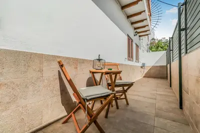 Un balcón o terraza de Agaete Modern Holiday Home