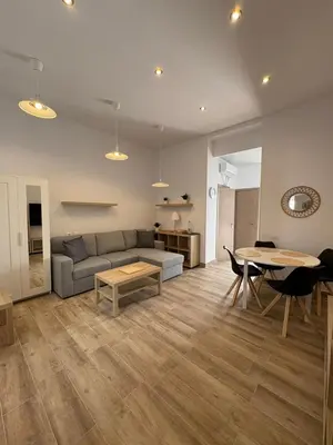 Zona de estar de Casas La Aldea Suites Plaza 3