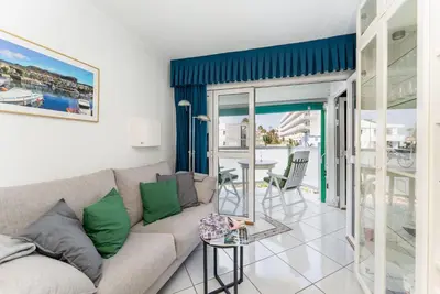 Zona de estar de Apartamento Sol Oceano