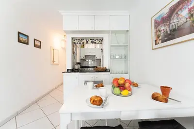 Una cocina o zona de cocina en Apartamento Sol Oceano