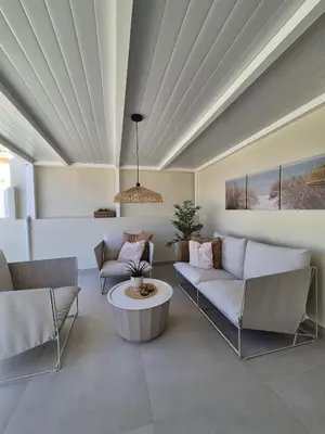 Zona de estar de Villa Arguineguín