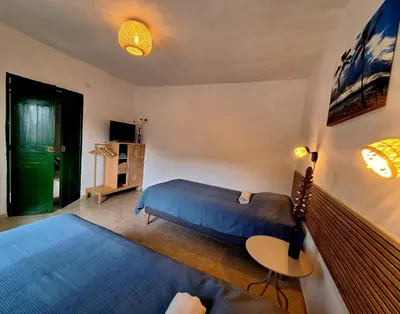Cama o camas de una habitación en Casa Nuestro Sueño