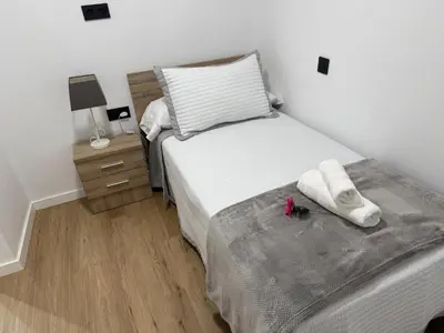 Cama o camas de una habitación en Aeroroom