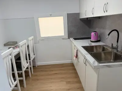Una cocina o zona de cocina en Aeroroom