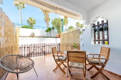 Un balcón o terraza de DUPLEX VACACIONAL en PLAY MAR