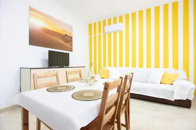 Cama o camas de una habitación en La Esquinita