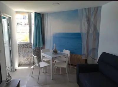 Zona de estar de Seaside Aguila Playa 326
