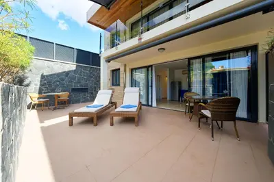 Un balcón o terraza de La Cataleya