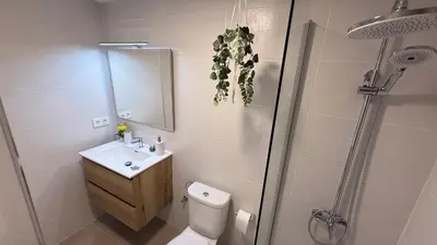 Un baño de Beach Apartment Miramar
